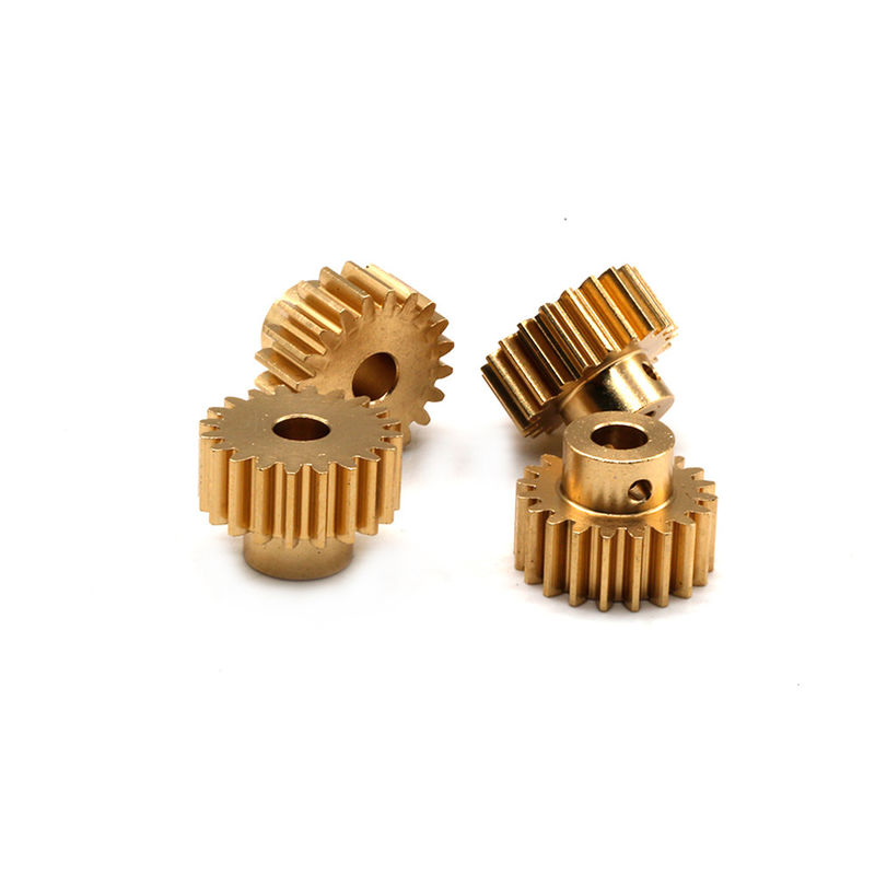 OEM Precision CNC Machining Turning Parts Gear Stainless Steel Aluminium Brass Bevel Pinion machining