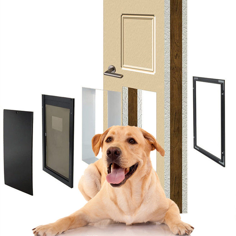 ISO9001 PET Aman Aluminium Pintu PET Pintu Penutupan Empat Cara Kunci Magnetik Anjing