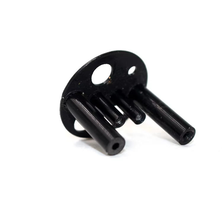 Kualitas tinggi Anodized Aluminium Countersunk Washers Berwarna CNC Broached Baja Ringan Komponen mesin cnc aluminium