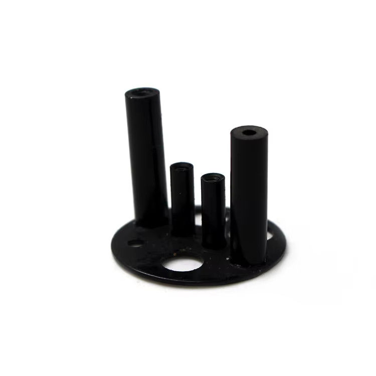 Kualitas tinggi Anodized Aluminium Countersunk Washers Berwarna CNC Broached Baja Ringan Komponen mesin cnc aluminium